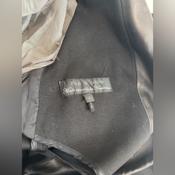 Rag & Bone Black Blazer size 4 - Picture 5 of 5
